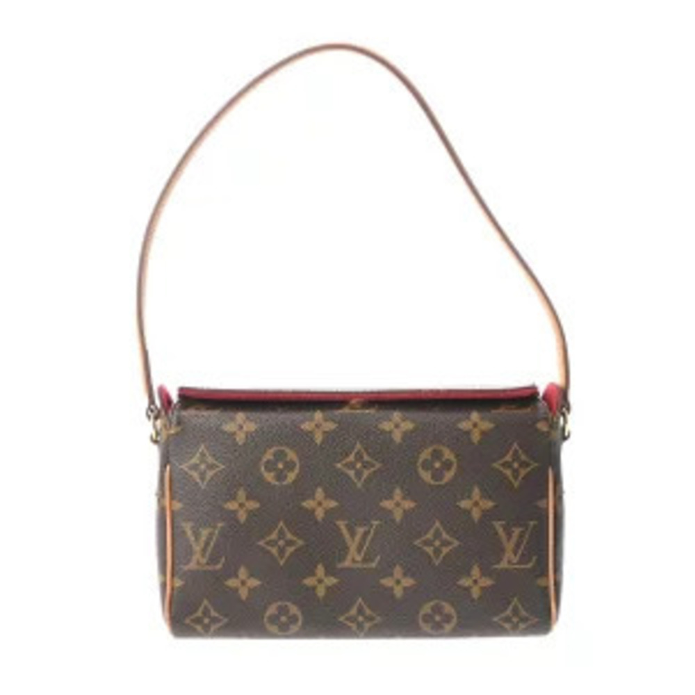 Louis Vuitton Monogram Recital Brown Canvas Handbag